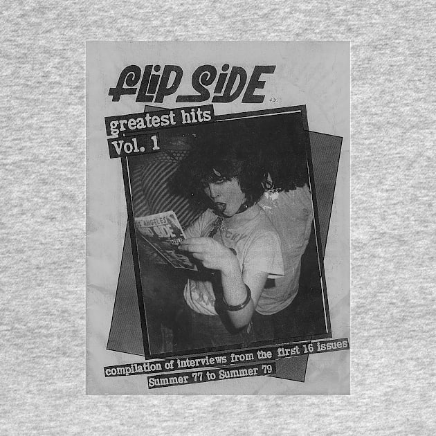 Los Angeles Flipside Fanzine Cover Issue # 26 by Hudley Flipside